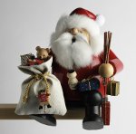 21210 RM Kantenhocker Weihnachtsmann, mittelgroß