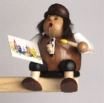 21679 RM Kantenhocker Kunstmaler