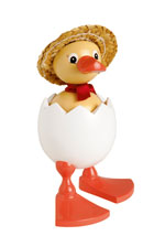 42083 Entenküken Mathilde mit Strohhut