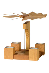 70065 Pyramide Eiche natur