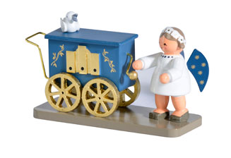 75644 Engel mit Leierkasten