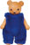 67314 Brunobär, Anzug blau