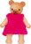 67315 Lillibär, Kleid pink