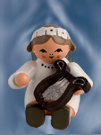 75658 Engel, sitzend mit Zither