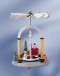 70005 Tischpyramide Weihnachtsmann