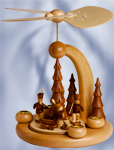 70101 Pyramide, natur Bergleute