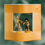 75851 Rahmen 130 x 130 x 34, natur