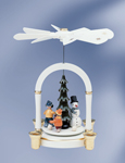 70092 Pyramide wei-gold, Schneemann