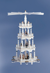 70037 Pyramide, dreistufig, wei